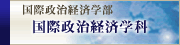 国際政治経済学部　国際政治経済学科