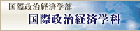 国際政治経済学部　国際政治経済学科