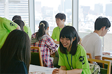 学生と話そう!コーナー