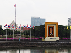 タイ　チュラローンコーン大学で海外派遣講座風景