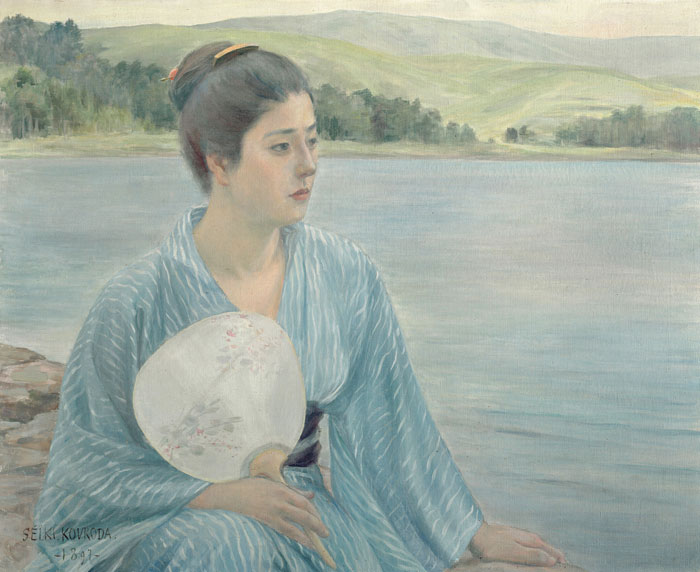 『湖畔』1897年（明治30年）