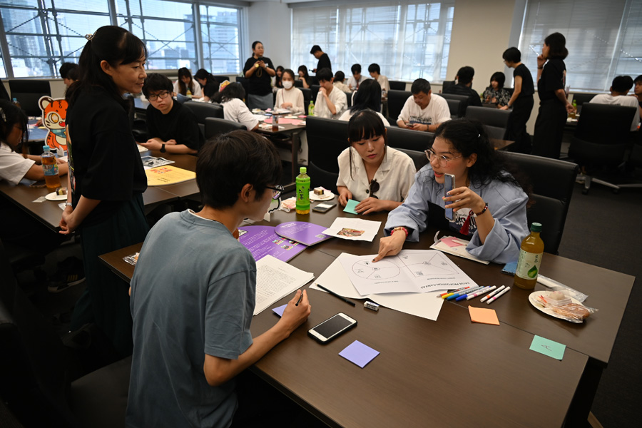 交流会の様子