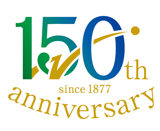 150周年ロゴマーク