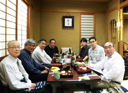 二松學舍松苓会千葉支部「文学散歩」のつどい2