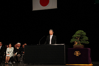 水戸英則理事長　祝辞