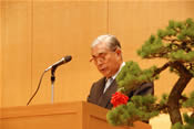 原田嘉中日本私立大学協会副会長(祝辞)