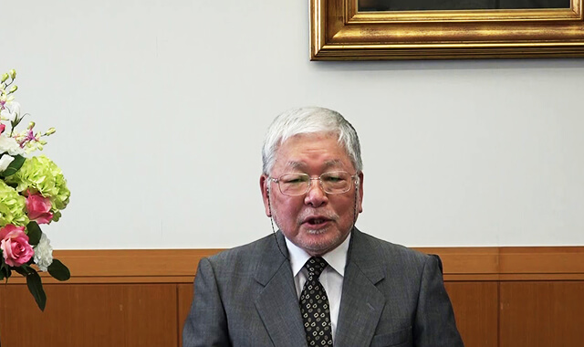 二松學舍松苓会会長　廣田　克己