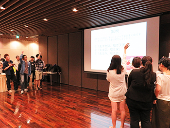 大妻女子大学主催 留学生交流会 に本学留学生が参加しました